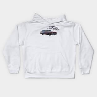 1957 Chevrolet Bel Air Nomad 2 Door Station Wagon Kids Hoodie